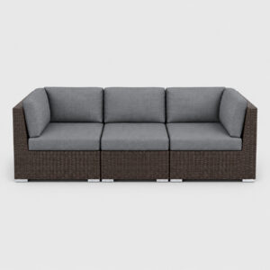 The Sofa - Brown Wicker