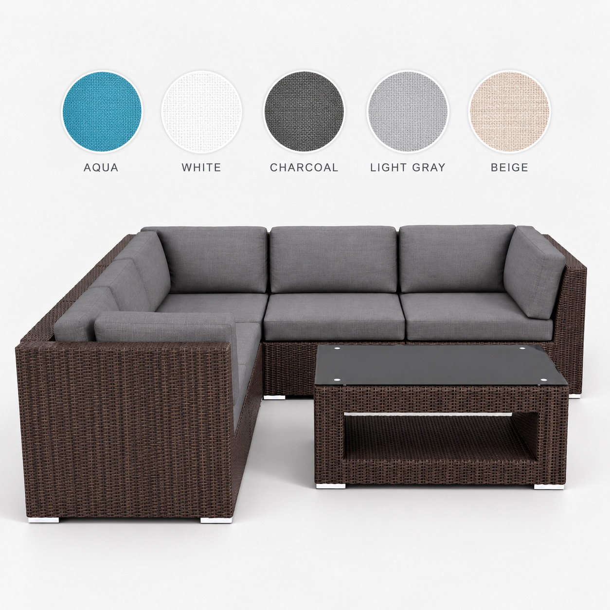 swatch The Sectional 6 piece